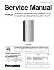 Panasonic B480MW Service Manual