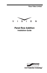 Ross Vision 4800DR-325-02 Installation Manual