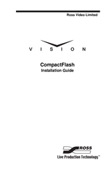 Ross Vision CompactFlash Installation Manual