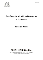 Riken Keiki SD-3DSP Technical Manual