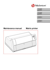 TallyGenicom T2265 Maintenance Manual