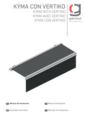 gaviota KYMA WITH VERTIKO Assembly Instructions Manual