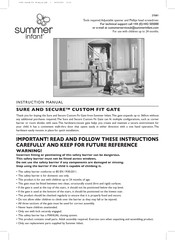 Summer SURE AND SECURE 27681 Instruction Manual