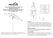 Proshade 1902432 Assembly Instructions Manual