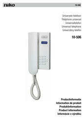 Niko 10-506 Product Information