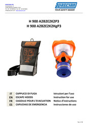 Spasciani H 900 A2B2E2K2P3 Instructions For Use Manual