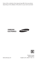 Samsung SGH-A847R User Manual