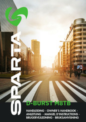 Sparta D-BURST M8TB Owner's Handbook Manual