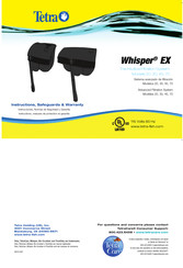 Tetra Whisper EX 20 Instructions, Safeguards & Warranty