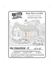 Best Barns Mansfield-R Assembly Book