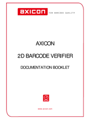 Axicon 12000 Documentation Booklet