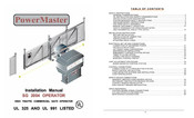 PowerMaster SG 2004 Installation Manual