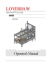 Loveshaw Little David CF25 Operator's Manual