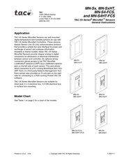 t.a.c. I/A MicroNet MN-S5 General Instructions Manual
