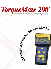 Mountz 065014 Operation Manual