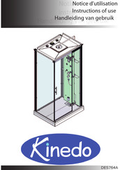 Kinedo HORIZON R Instructions For Use Manual