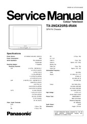 Panasonic TX-29GX25RS-IRAN Service Manual