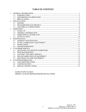 Intek Rheotherm 210 Quick Start Manual