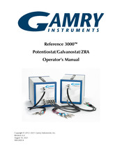 Gamry Instruments Reference 3000 Operator's Manual