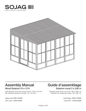 Sojag 772830156096 Assembly Manual