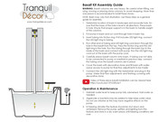 Easypro Tranquil Decor Quick Start Manual