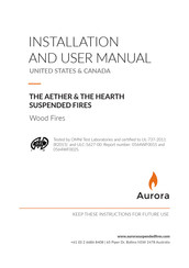 Aurora THE AETHER SUSPENDED FIRES Installation And User Manual