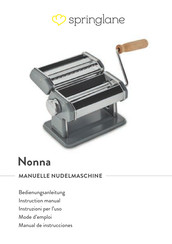 Springlane Nonna Instruction Manual