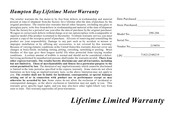 HAMPTON BAY 290-286 Quick Start Manual