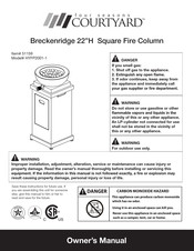 Four Seasons Courtyard HYFP2001-1 Owner's Manual