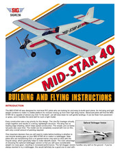 SIG MID-STAR 40 Building And Flying Instructions