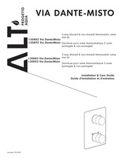 ALT MISTO 30883 Installation & Care Manual
