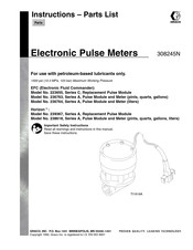 Graco EFC C Series Instructions-Parts List Manual