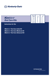 Kimberly-Clark KimVent Oral Care Moderate Kit Instructions For Use Manual