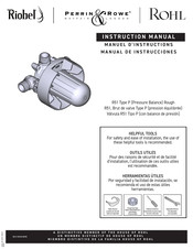 Riobel R51 Instruction Manual