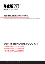 Msw DENTPULLER.SET13 User Manual