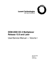 Lucent Technologies DDM-2000 OC-3 User & Service Manual
