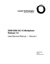 Lucent Technologies DDM-2000 OC-12 User & Service Manual