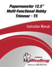 Martin Yale Papermonster T5 Instruction Manual