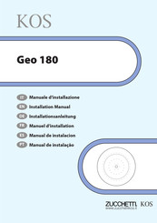 ZUCCHETTI Kos Geo 180 Installation Manual