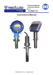 Tecfluid FLOMAT FX FlomatFX Instruction Manual