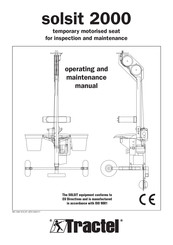 Tractel solsit 2000 Operating And Maintenance Manual