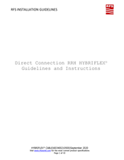 RFS HYBRIFLEX RRH Installation Manuallines