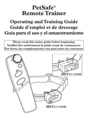 Petsafe HDT11-11049 Operating And Training Manual