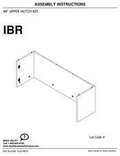 IBR 22UHP48MR Assembly Instructions Manual