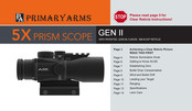 Primary Arms GEN II Instruction Manual