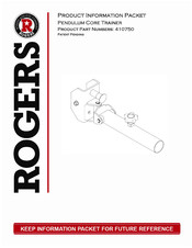 Rogers 410750 Product Information Packet
