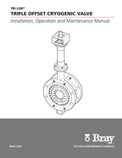 Bray TRI LOK Class 600 Installation, Operation And Maintenance Manual