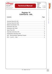 Flowserve ARL Technical Manual