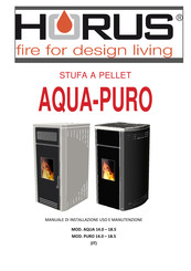 Horus PURO 18.5 Operating, Installation And Maintenance Manual