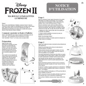 Lansay Disney Frozen II My Light-Up Glitter Globe Instruction Manual